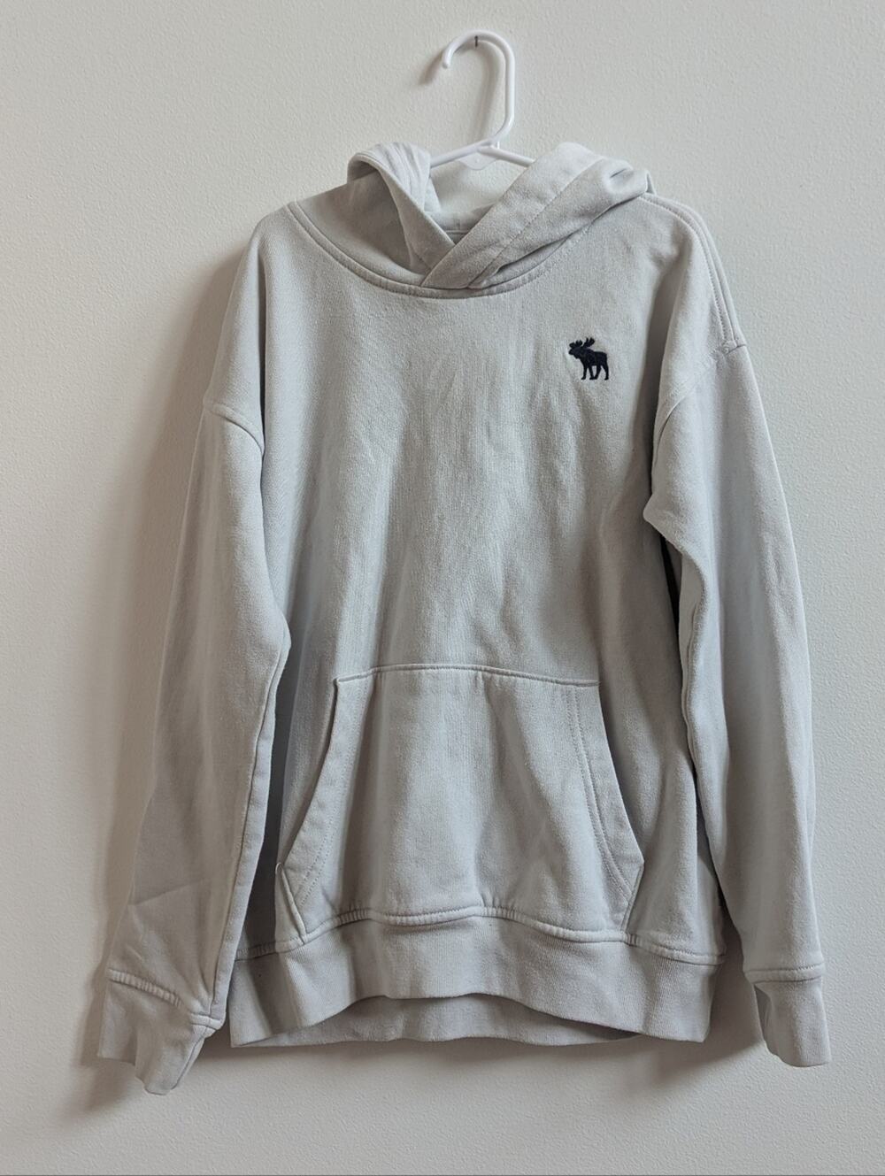 Abercrombie & Fitch Hoodie 9-10 Kids Slate Gray